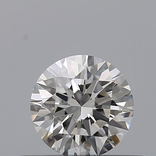 0.41 carat F-VVS1 Excellent cut Natūralus Round Deimantas (1)