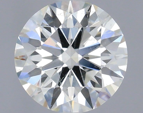 0.59 carat J-SI2 Excellent cut Natūralus Round Deimantas (1)