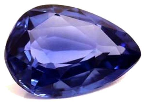 0.87 carat BLUE Pear Safyras (1)