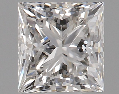 0.5 carat I-VVS1 Natūralus Princess Deimantas (1)