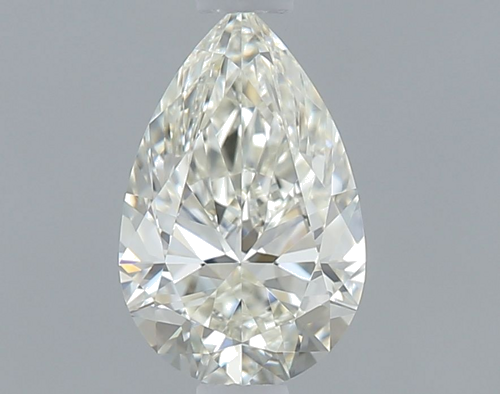 0.51 carat K-VVS1 Natūralus Pear Deimantas (1)