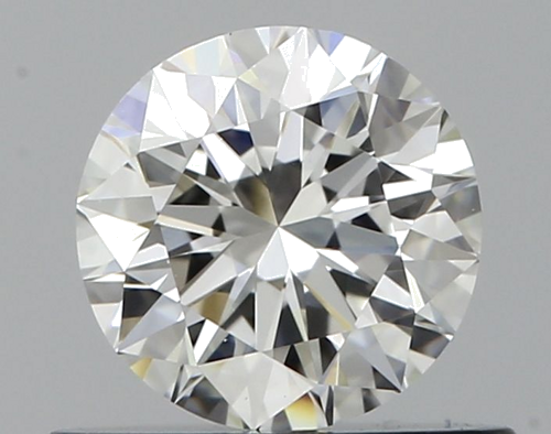 0.51 carat H-VVS1 Excellent cut Natūralus Round Deimantas (1)