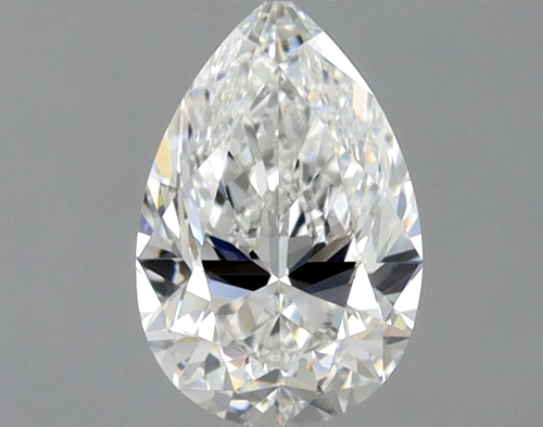 0.5 carat D-VS1 Natūralus Pear Deimantas (1)