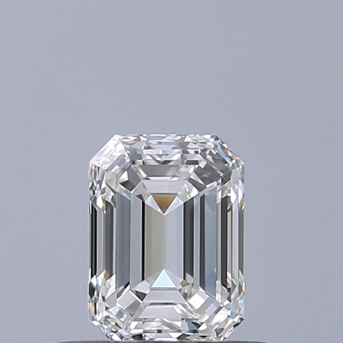 0.5 carat F-VVS2 Natūralus Emerald Deimantas (1)
