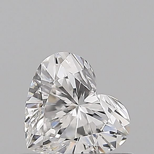 0.51 carat E-VVS2 Natūralus Heart Deimantas (1)