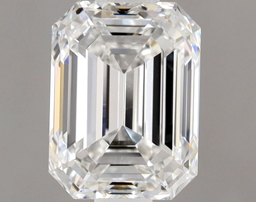 0.9 carat F-VVS2 Natūralus Emerald Deimantas (1)