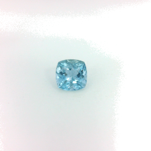 0.56 carat BLUE Cushion Aquamarine (1)