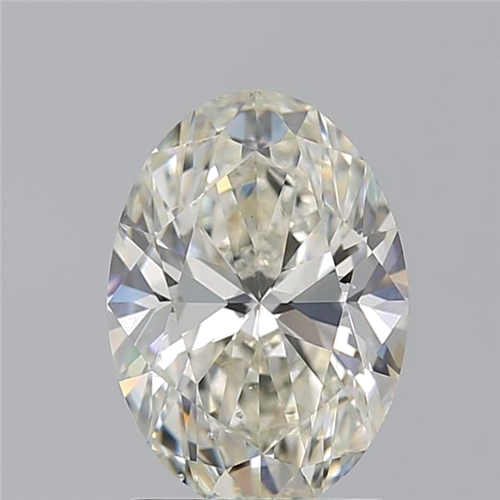 2.01 carat J-SI1 Natūralus Oval Deimantas (1)