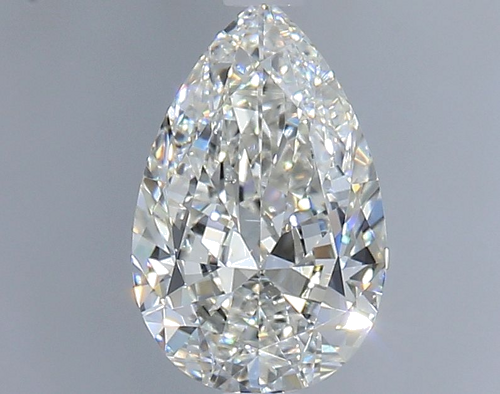 1.0 carat G-VS2 Natūralus Pear Deimantas (1)