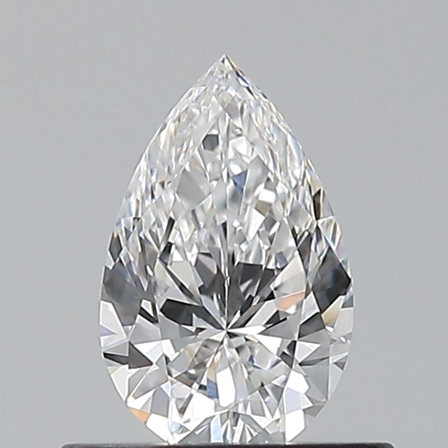 0.5 carat D-VVS1 Natūralus Pear Deimantas (1)