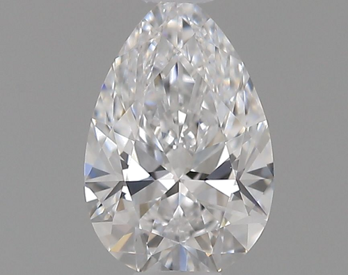 0.51 carat D-IF Natūralus Pear Deimantas (1)