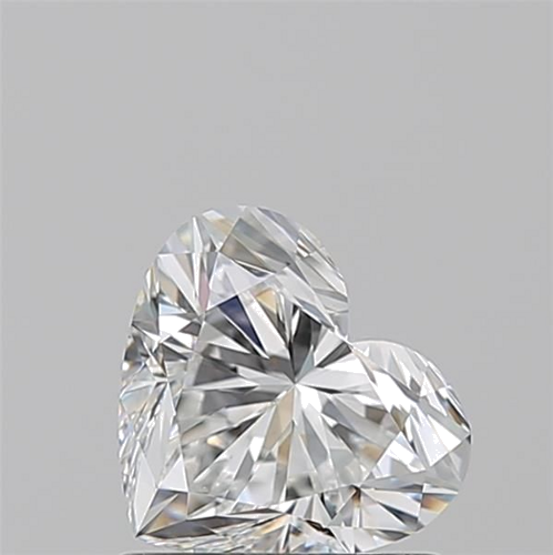 1.01 carat F-VS2 Natūralus Heart Deimantas (1)
