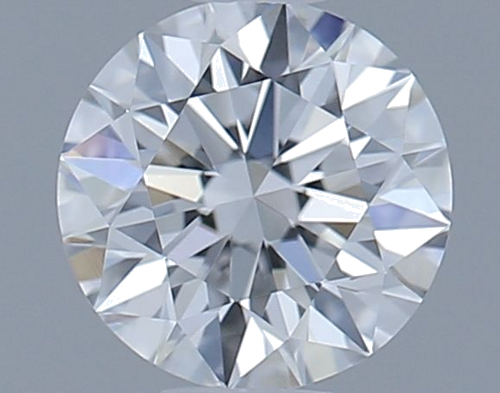 0.53 carat D-VVS2 Excellent cut Natūralus Round Deimantas (1)