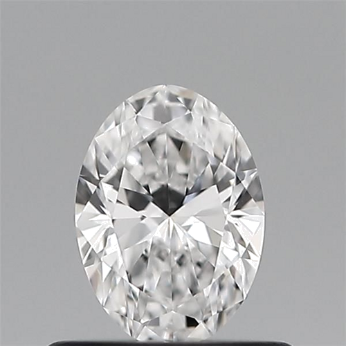 0.42 carat E-VVS2 Natūralus Oval Deimantas (1)