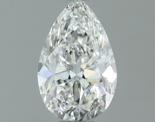 0.5 carat I-VVS2 Natūralus Pear Deimantas (1)