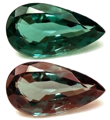 0.51 carat GREEN Pear Alexandrite (1)