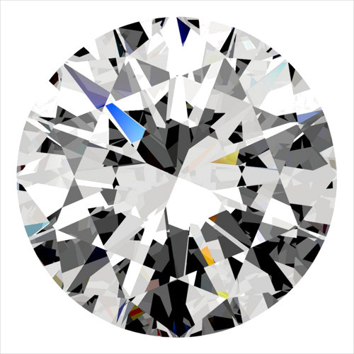 0.3 carat E-SI1 Very Good cut Natūralus Round Deimantas (1)