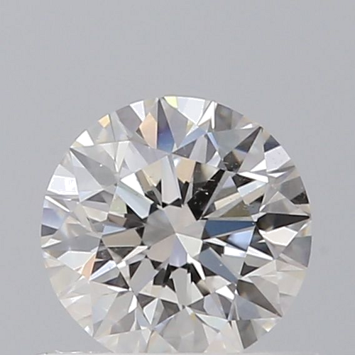 0.5 carat F-SI2 Excellent cut Natūralus Round Deimantas (1)
