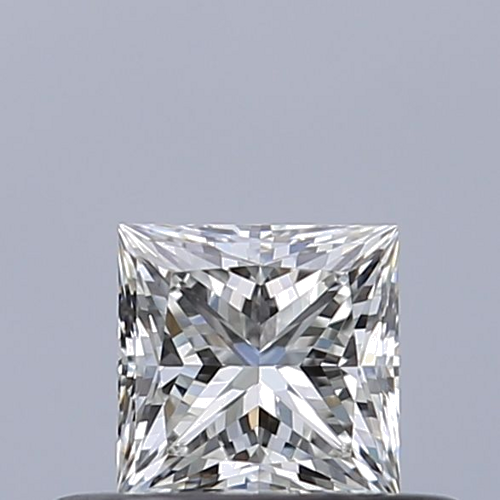 0.33 carat H-VVS1 Natūralus Princess Deimantas (1)