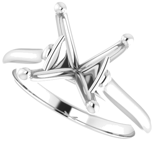 Sužadėtuvių Žiedas „Solitaire“ 585 Baltojo Aukso Oval 12mm x 10mm (5)