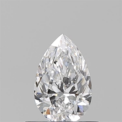 0.5 carat D-VS2 Natūralus Pear Deimantas (1)