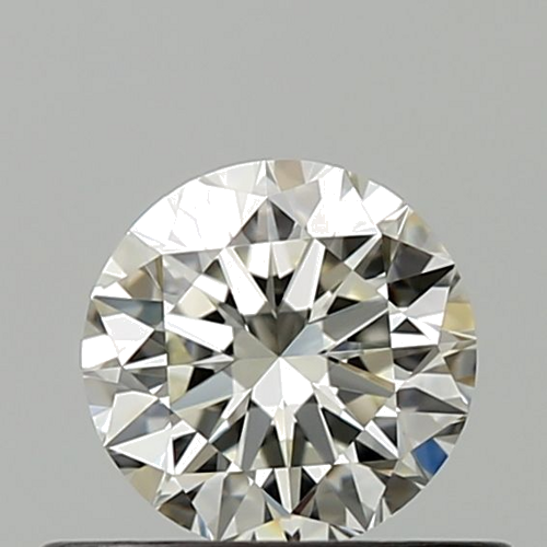 0.46 carat K-VVS1 Very Good cut Natūralus Round Deimantas (1)