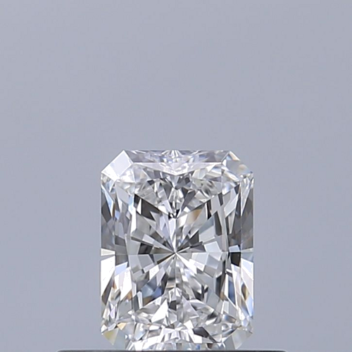 0.41 carat D-VVS1 Natūralus Radiant Deimantas (1)