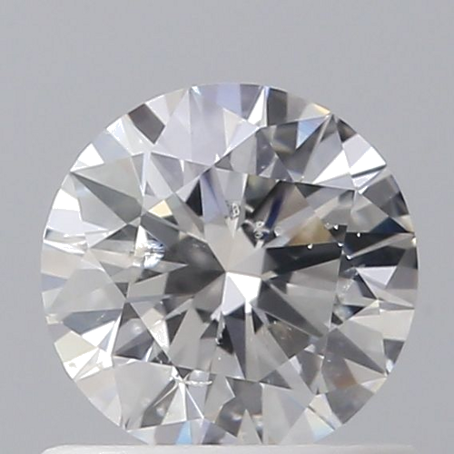 0.6 carat F-SI2 Excellent cut Natūralus Round Deimantas (1)