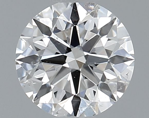 0.5 carat D-SI2 Excellent cut Natūralus Round Deimantas (1)