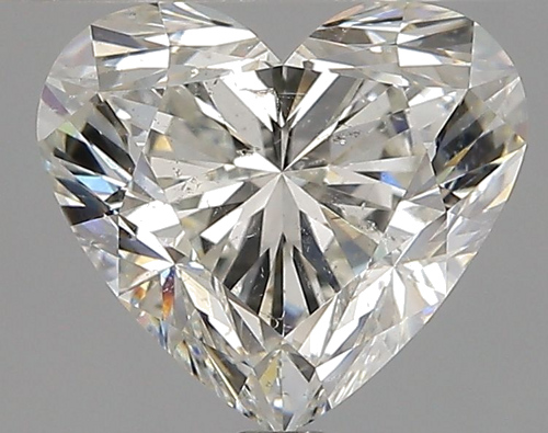 2.03 carat J-SI2 Natūralus Heart Deimantas (1)