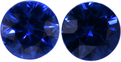 0.63 carat BLUE Round Safyras (1)