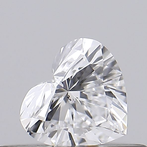 0.2 carat D-SI1 Natūralus Heart Deimantas (1)