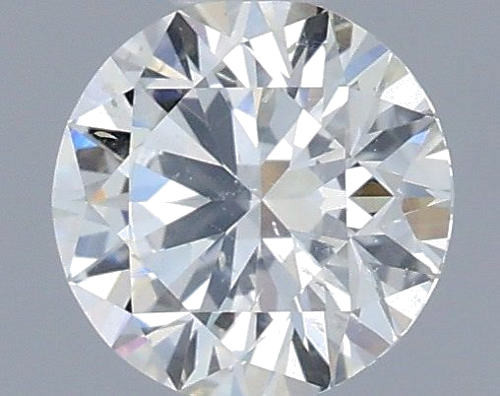 0.52 carat F-SI2 Excellent cut Natūralus Round Deimantas (1)