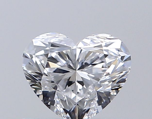 0.51 carat D-VS1 Natūralus Heart Deimantas (1)