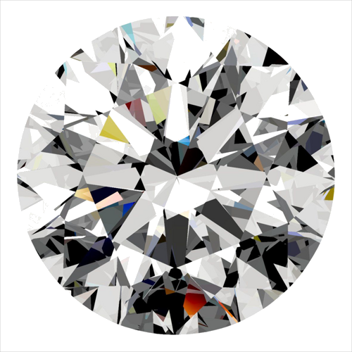 0.32 carat F-VVS2 Excellent cut Natūralus Round Deimantas (1)