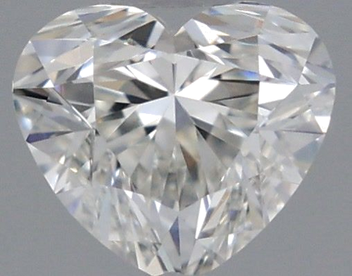 0.3 carat H-VVS1 Natūralus Heart Deimantas (1)
