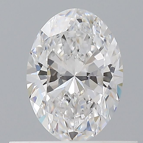 0.51 carat D-VVS1 Natūralus Oval Deimantas (1)