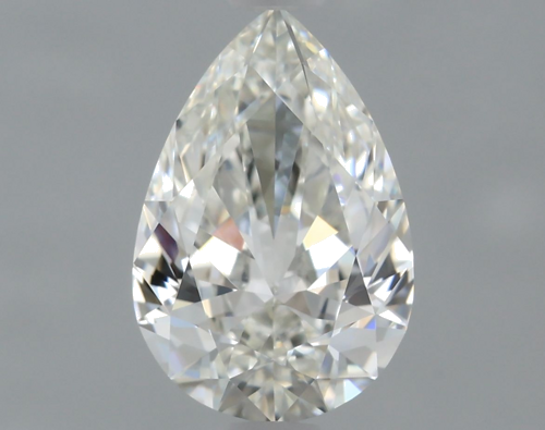0.5 carat I-VVS1 Natūralus Pear Deimantas (1)