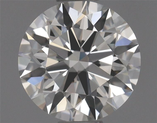 0.57 carat H-IF Excellent cut Natūralus Round Deimantas (1)