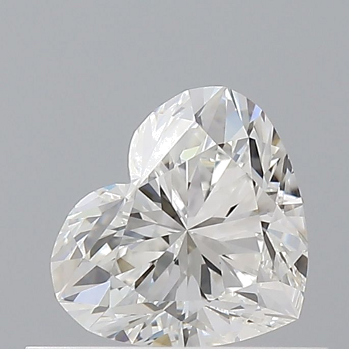 0.52 carat G-IF Natūralus Heart Deimantas (1)