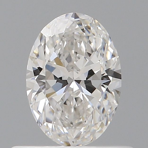 0.5 carat F-VVS1 Natūralus Oval Deimantas (1)