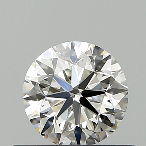 0.5 carat H-VVS1 Very Good cut Natūralus Round Deimantas (1)
