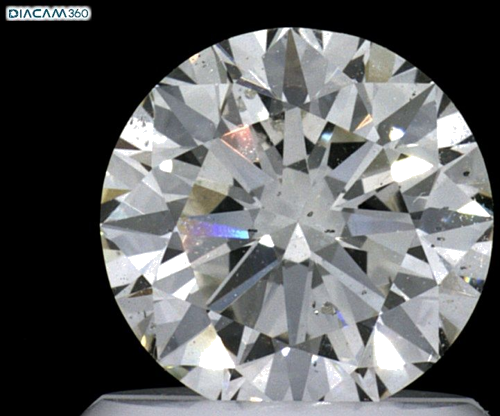 1.0 carat J-SI1 Excellent cut Natūralus Round Deimantas (1)