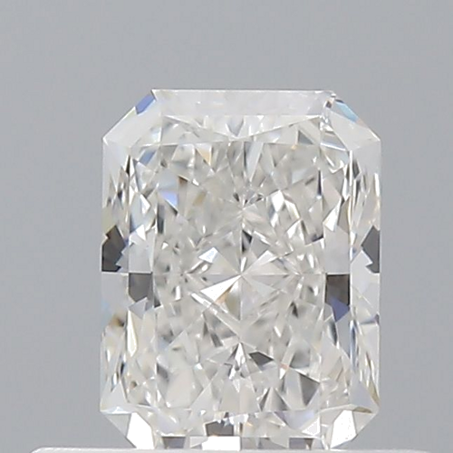 0.5 carat E-VVS2 Natūralus Radiant Deimantas (1)