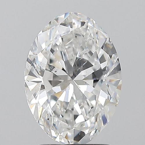 2.01 carat E-SI2 Natūralus Oval Deimantas (1)