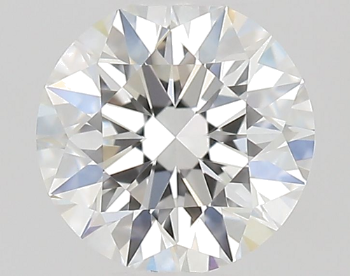 0.44 carat F-VVS1 Excellent cut Natūralus Round Deimantas (1)