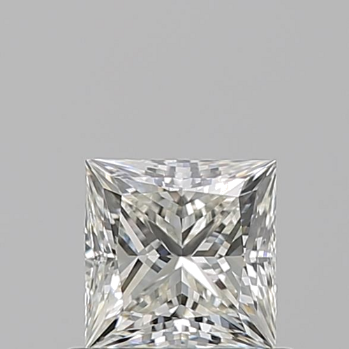 0.71 carat J-VVS2 Natūralus Princess Deimantas (1)