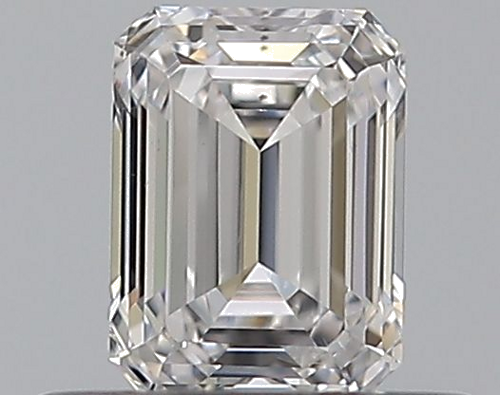 0.4 carat E-SI1 Natūralus Emerald Deimantas (1)