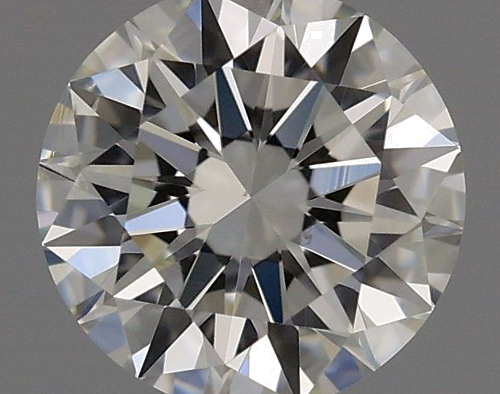 0.5 carat H-SI1 Excellent cut Natūralus Round Deimantas (1)