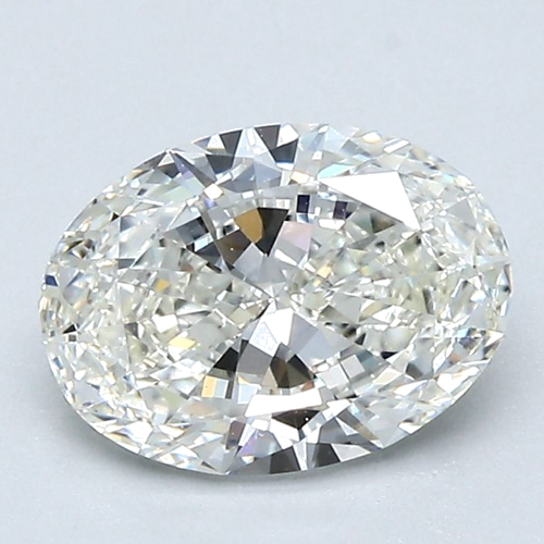 1.3 carat H-VS1 Natūralus Oval Deimantas (1)